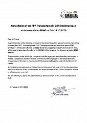 Cancellation of the race